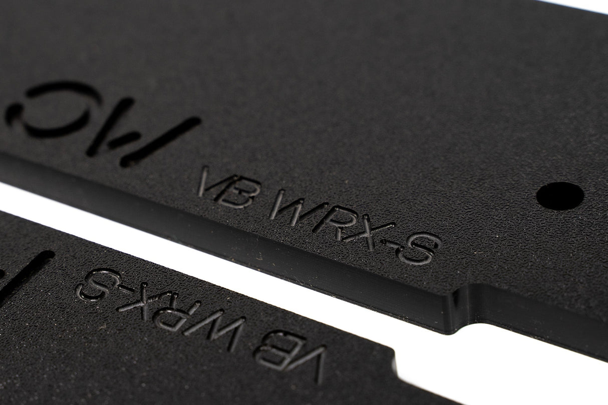 VB WRX Side Skirt Splitters (TEXTURED: Pair) - ModsDirect