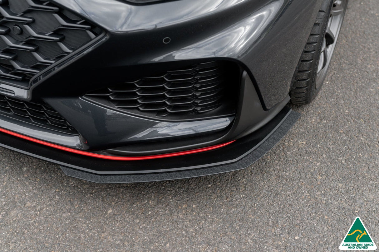 i30N Fastback PD FL 2022+ Front Lip Splitter & Reinforcement Brackets