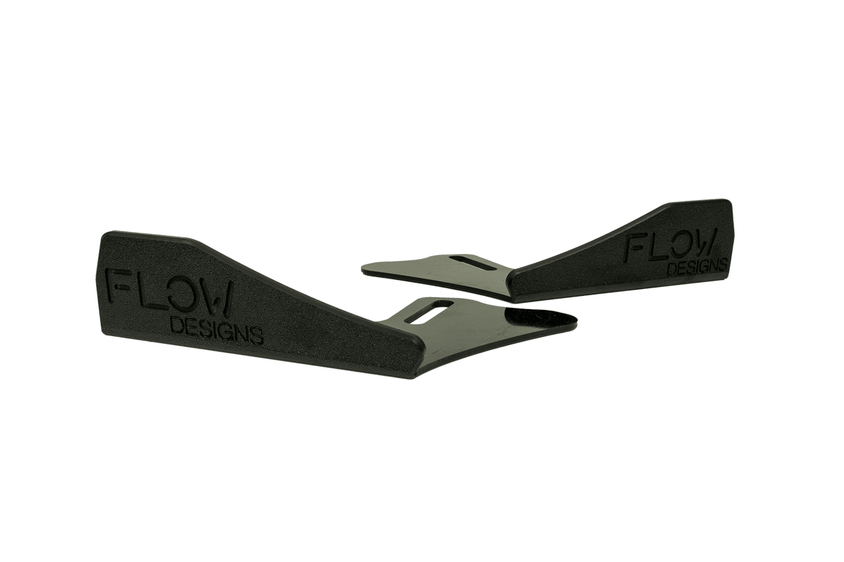 S3 8V Sedan Facelift Front Lip Splitter Winglets (Pair)