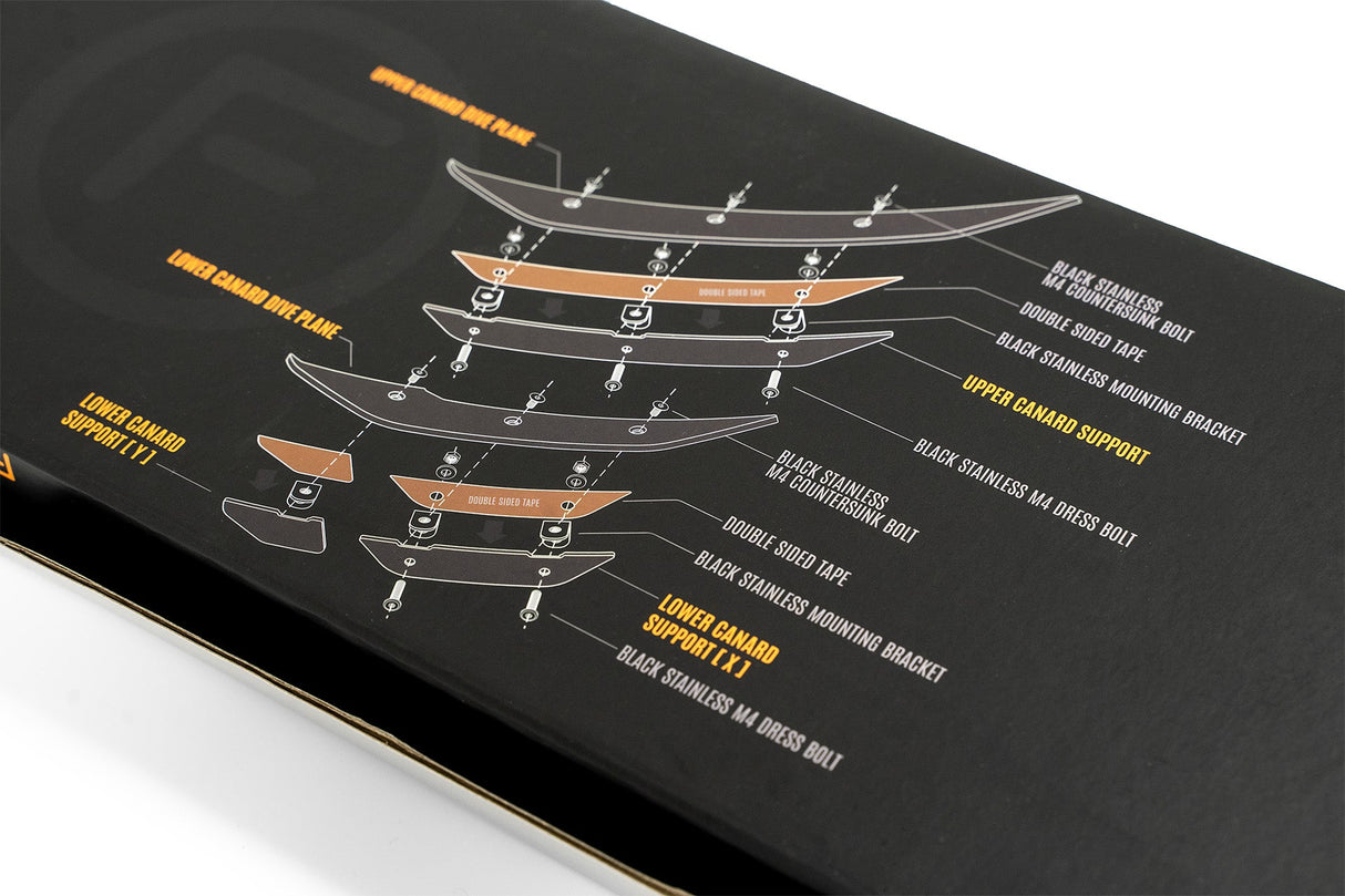 i30 N PD (PFL) Front Bumper Canards - ModsDirect