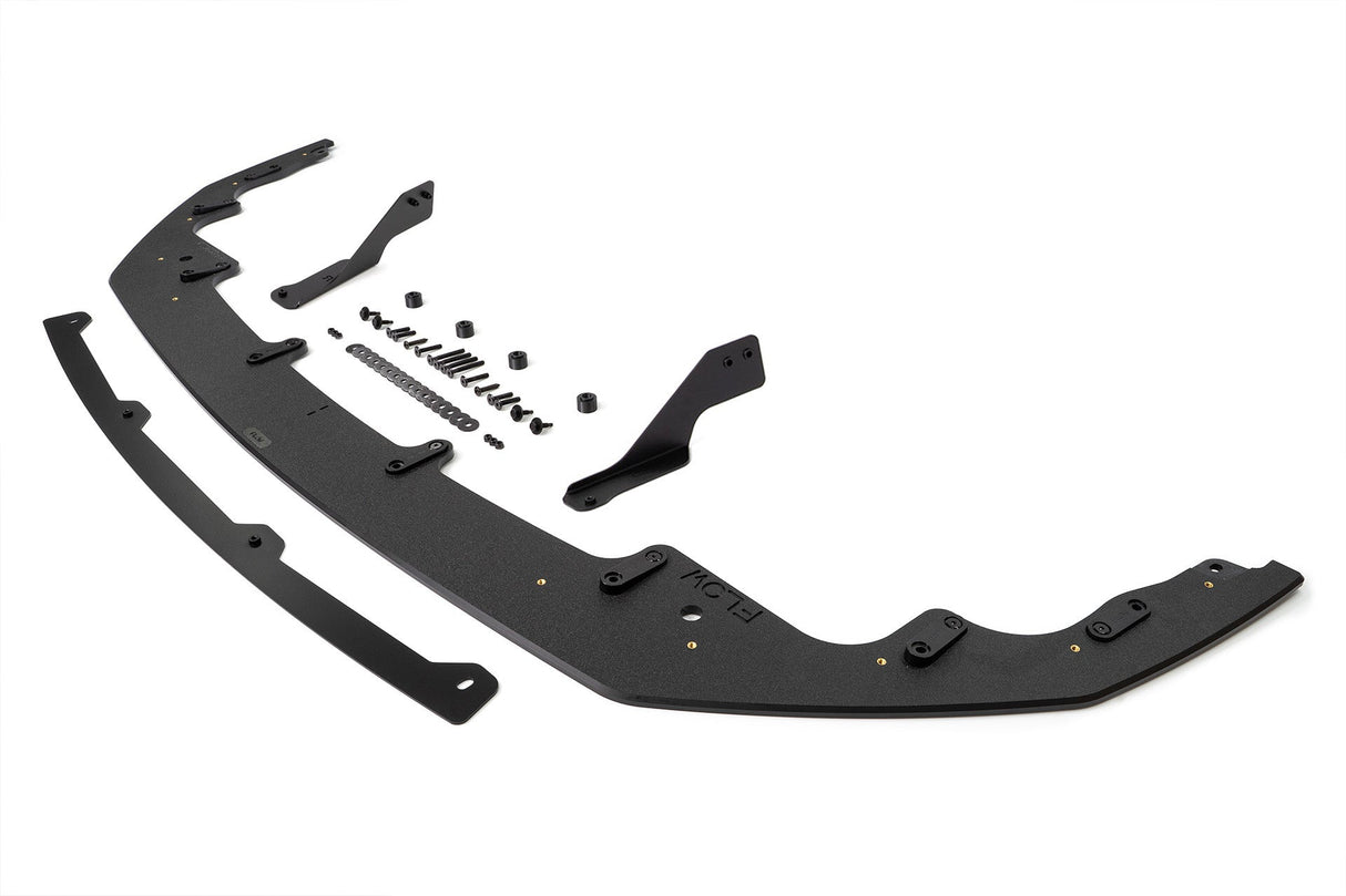 Corolla GR Chassis Mounted Front Lip Splitter (TEXTURED) - ModsDirect