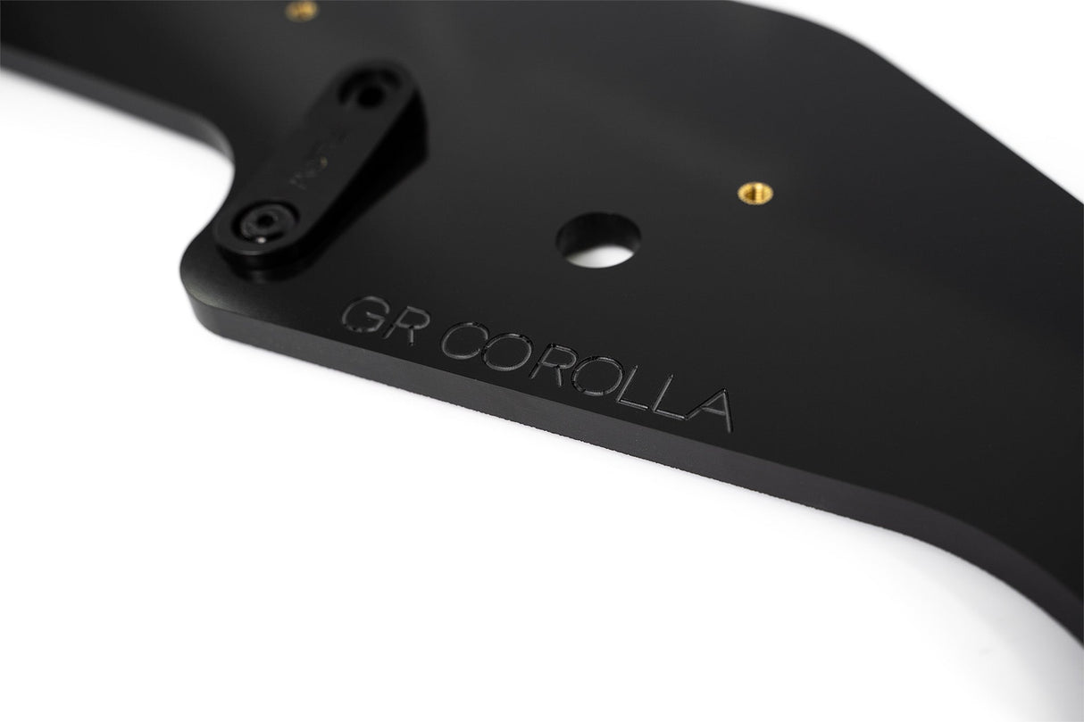 Corolla GR Chassis Mounted Front Lip Splitter (GLOSS) - ModsDirect