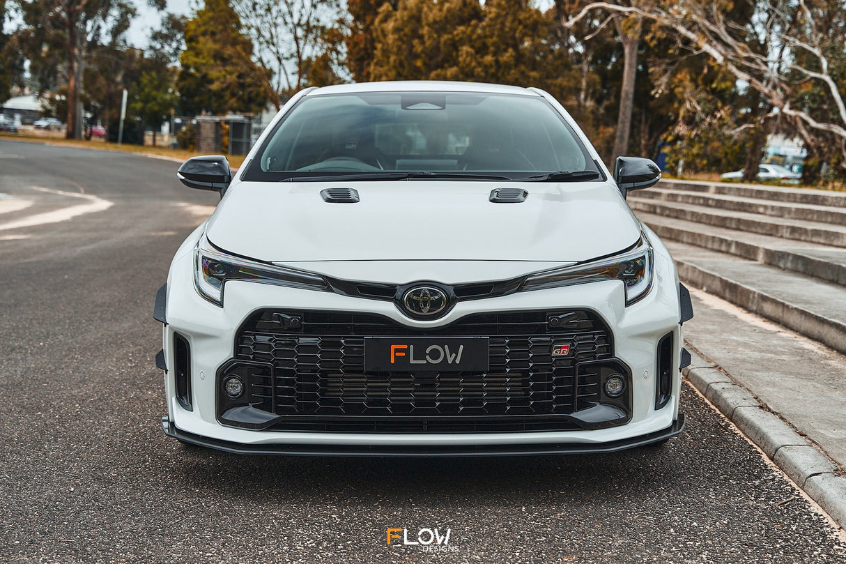 Corolla GR Chassis Mounted Front Lip Splitter (GLOSS) - ModsDirect