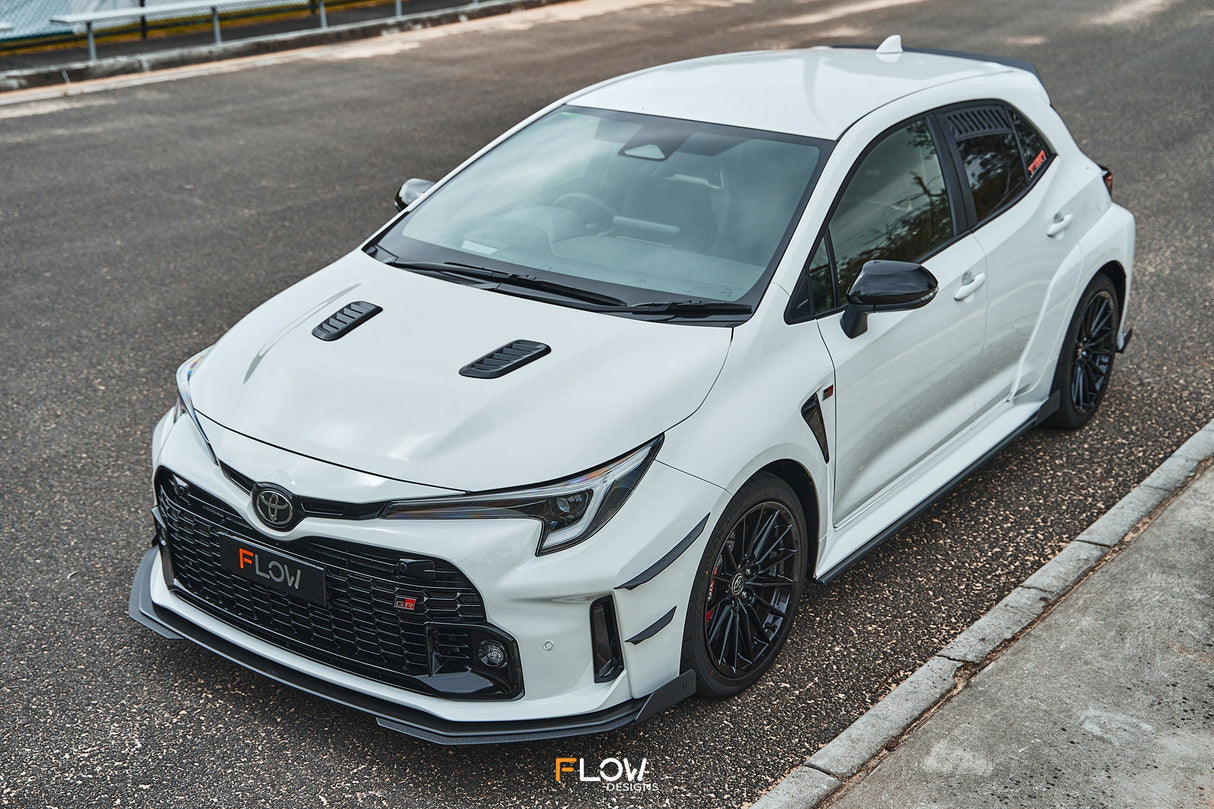 Corolla GR Chassis Mounted Front Lip Splitter (GLOSS) - ModsDirect
