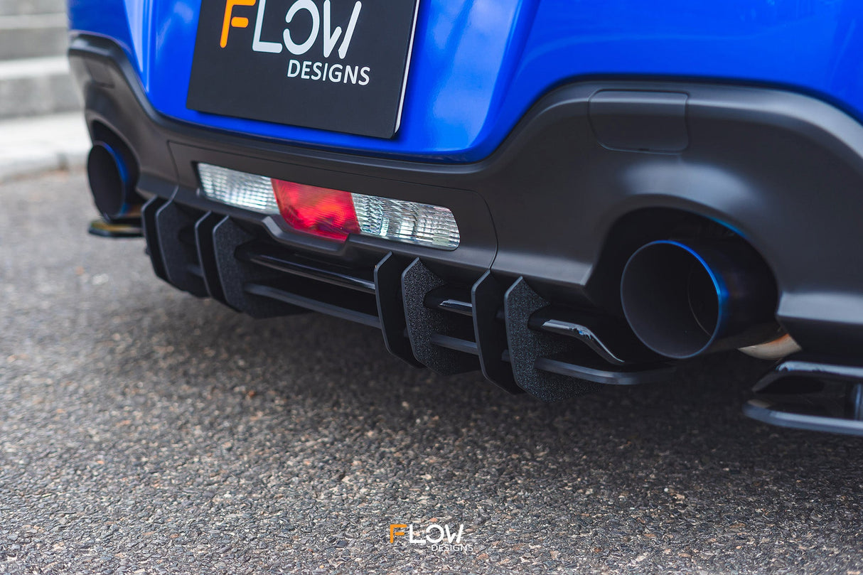 ZD8 BRZ STI Flow-Lock Rear Diffuser (GLOSS) - ModsDirect
