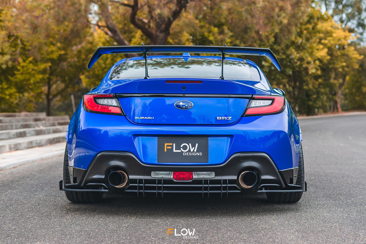 ZD8 BRZ STI Flow-Lock Rear Diffuser (TEXTURED) - ModsDirect