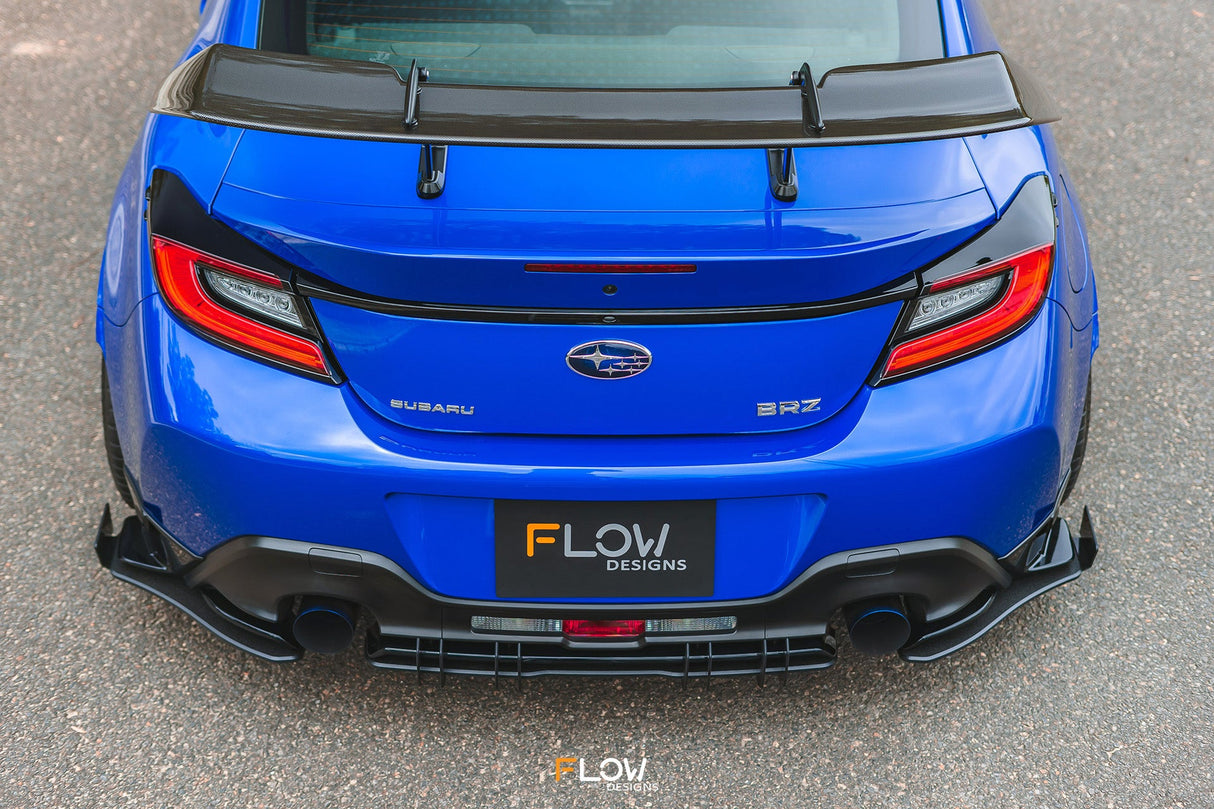 ZD8 BRZ STI Flow-Lock Rear Diffuser (TEXTURED) - ModsDirect