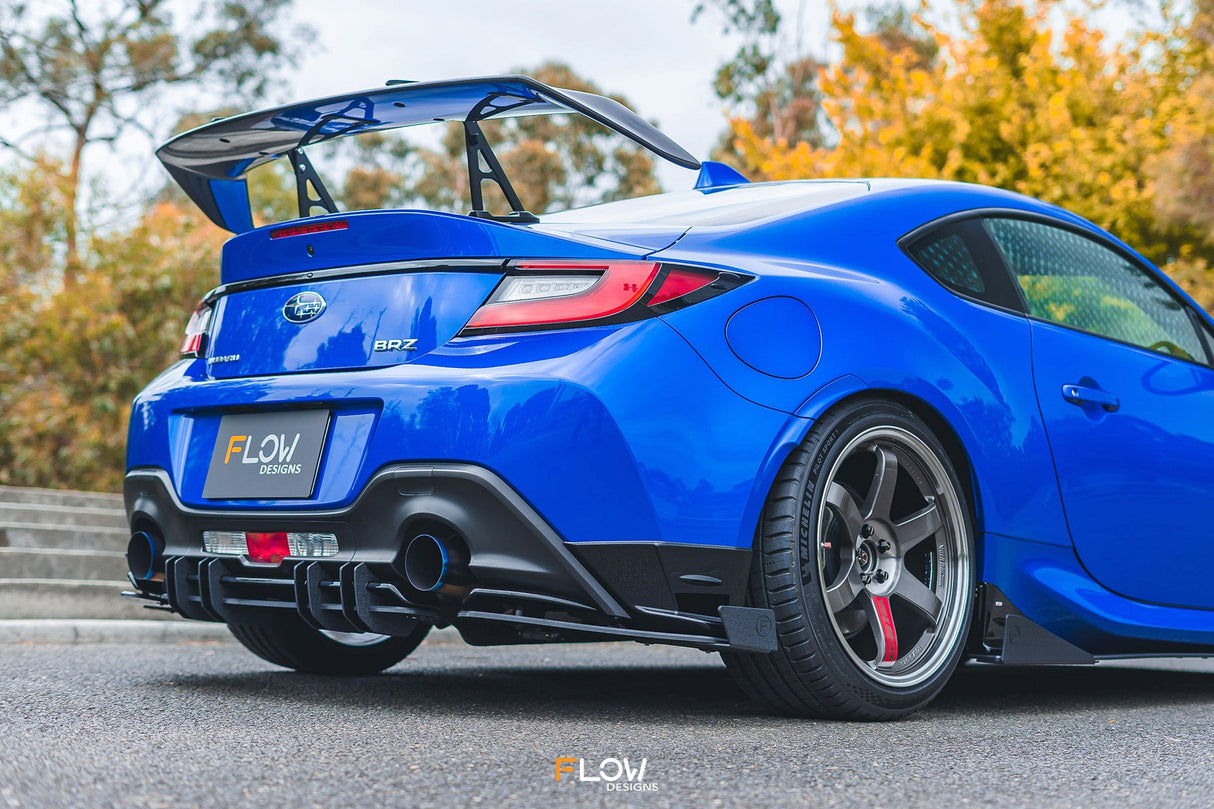 ZD8 BRZ STI Flow-Lock Rear Diffuser (TEXTURED) - ModsDirect