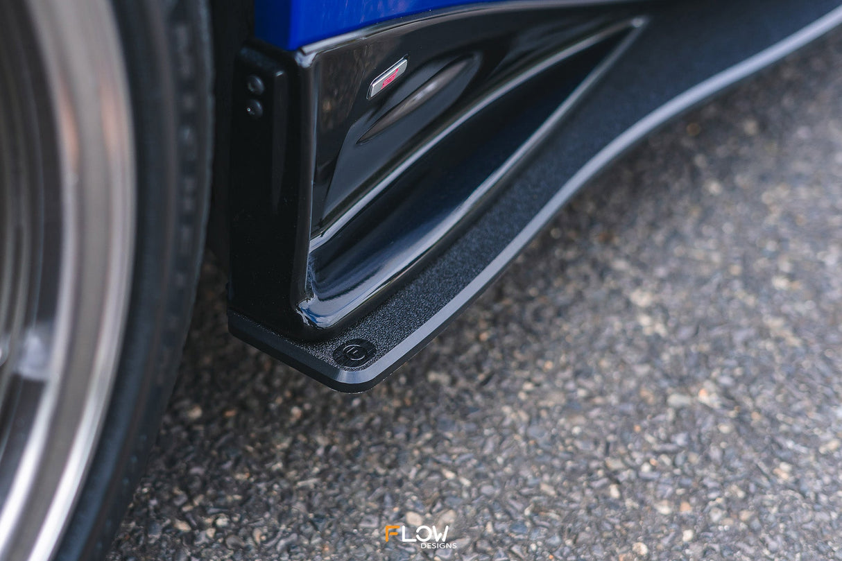ZD8 BRZ STI Side Skirt Splitters (TEXTURED: Pair) - ModsDirect