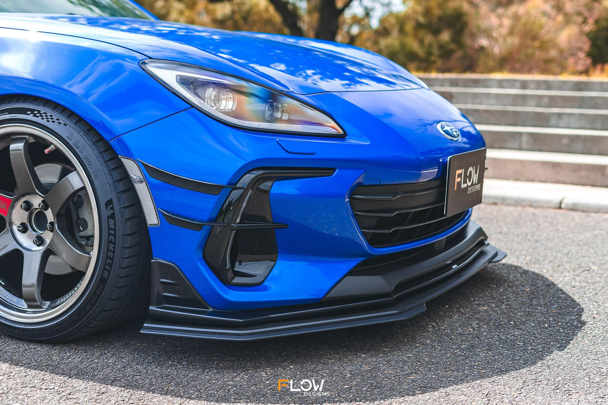 ZD8 BRZ STI Front Lip Splitter Extensions (Pair) - ModsDirect