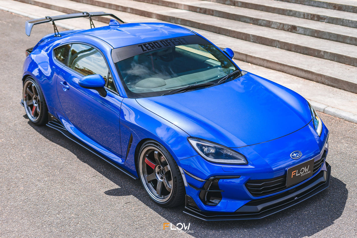 ZD8 BRZ STI Front Lip Splitter (TEXTURED) - ModsDirect