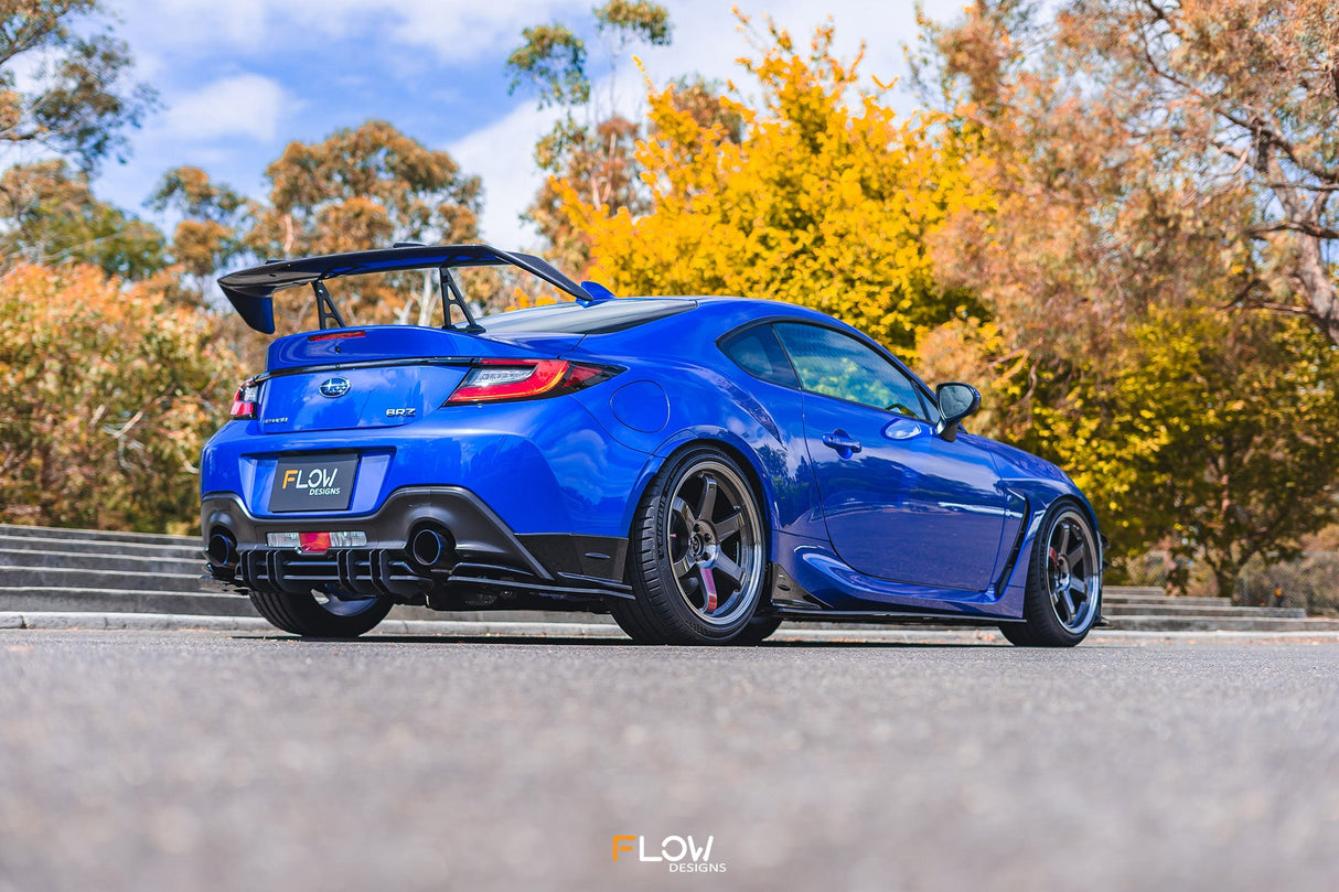 ZD8 BRZ STI Flow-Lock Rear Diffuser (TEXTURED) - ModsDirect