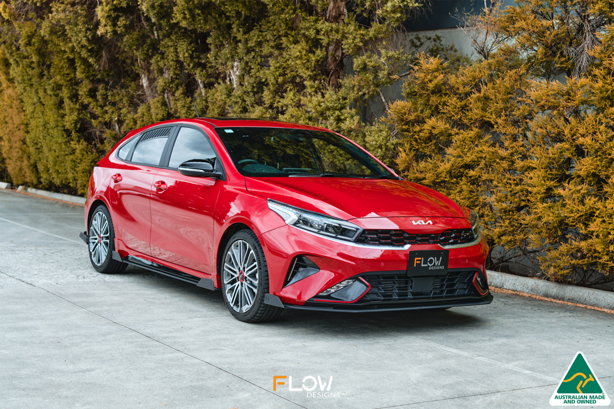 Cerato GT Facelift Side Skirt Splitter Winglets (Pair)