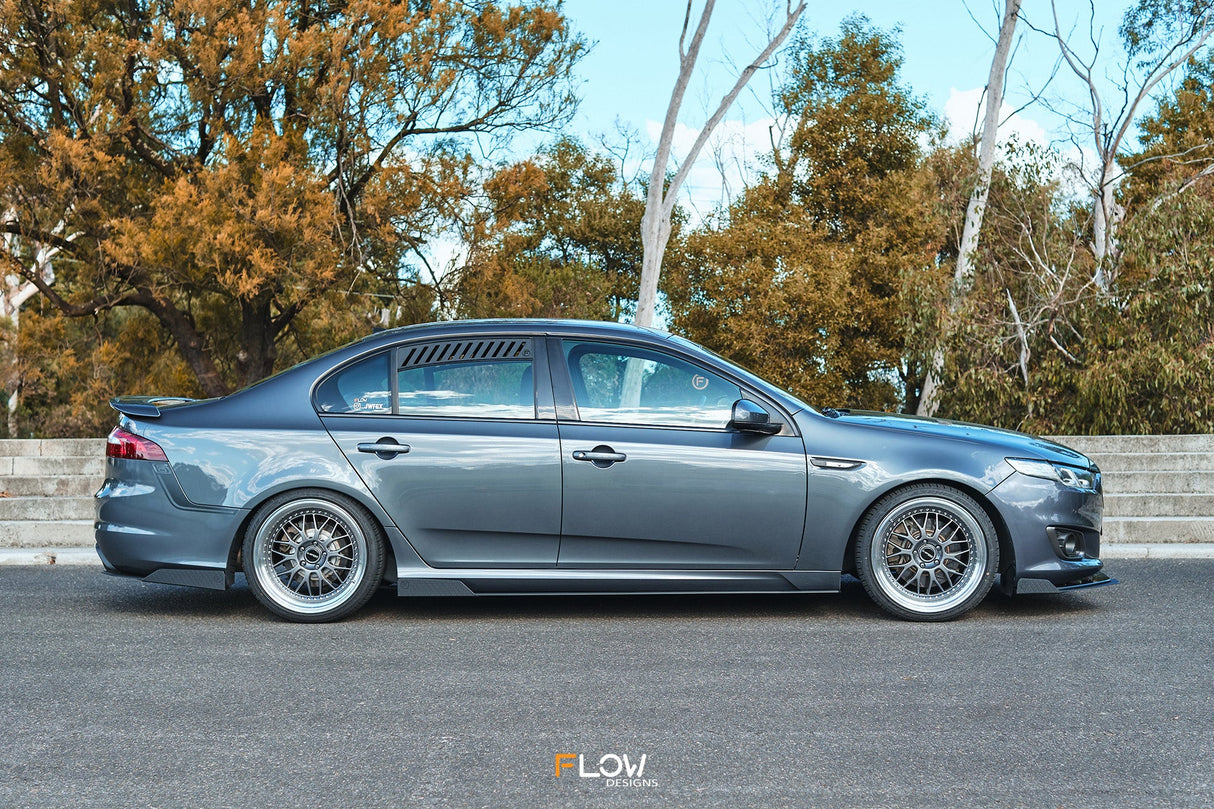 Falcon FGX Side Skirt Splitters (TEXTURED: Pair) - ModsDirect