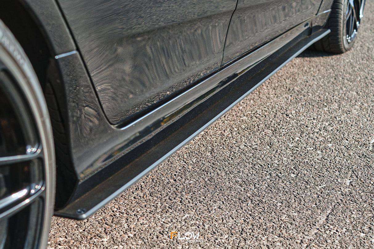 Falcon FGX Side Skirt Splitters (TEXTURED: Pair) - ModsDirect