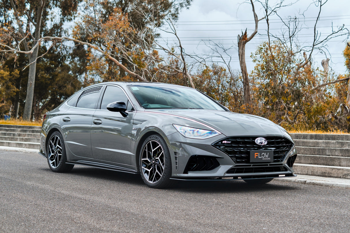 DN8 Sonata N Line 2020-2023 Front Lip Splitter & Reinforcement Bracket - ModsDirect