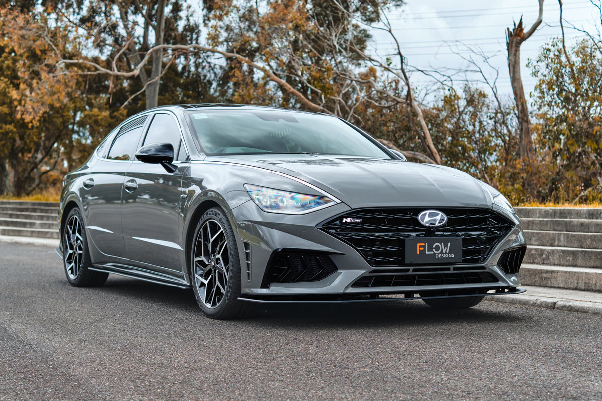 DN8 Sonata N Line 2020-2023 Front Lip Splitter & Reinforcement Bracket - ModsDirect