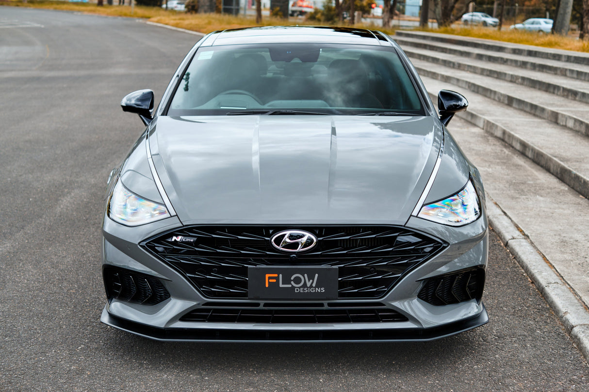 DN8 Sonata N Line 2020-2023 Front Lip Splitter & Reinforcement Bracket - ModsDirect