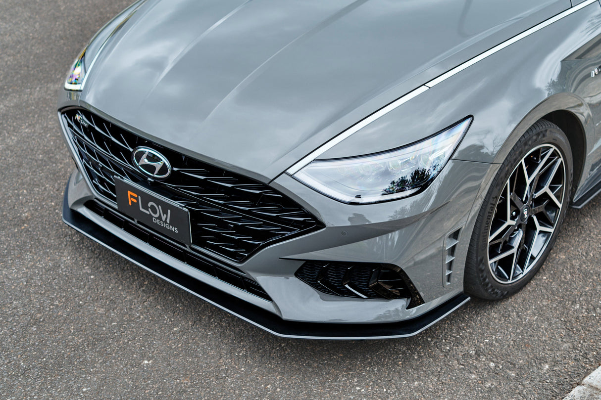 DN8 Sonata N Line 2020-2023 Front Lip Splitter & Reinforcement Bracket - ModsDirect