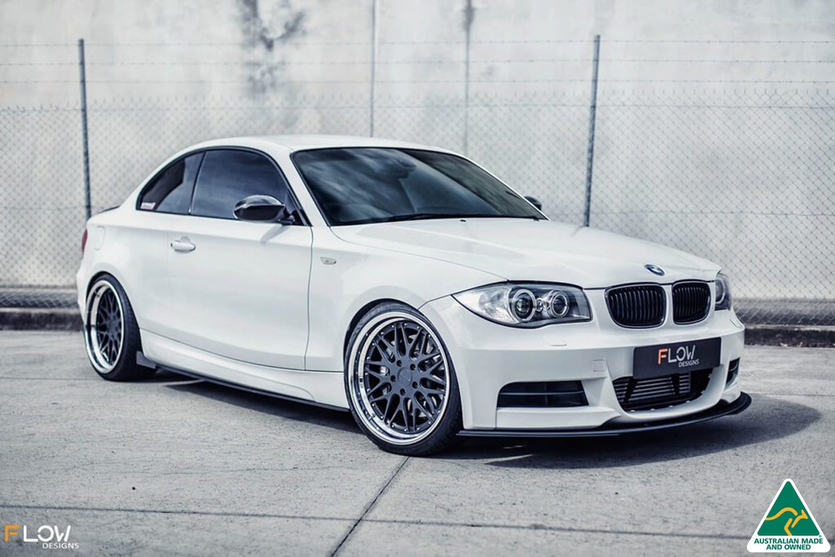E82 M Sport Front Lip Splitter Extensions (Pair)