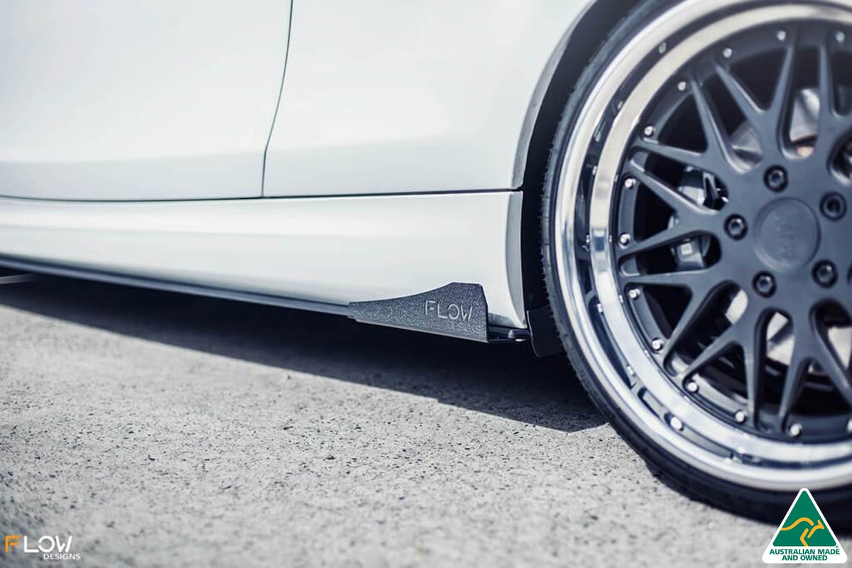 E82 M Sport Side Skirt Splitter Winglets (Pair)