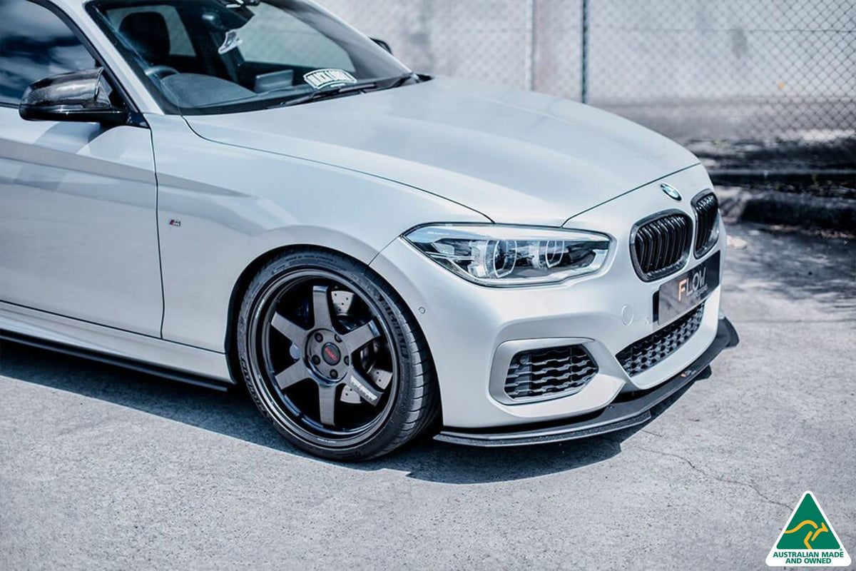 F20 LCI M135 / M140 Front Lip Splitter Extensions (Pair)