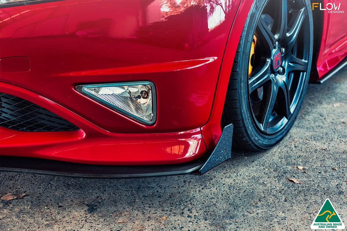 FN2 Civic Type R Front Lip Splitter Winglets (Pair)
