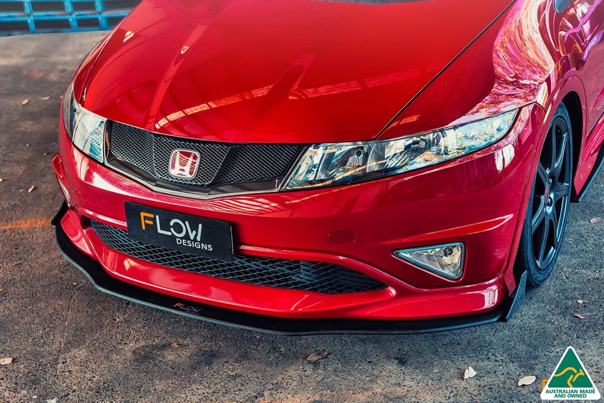 FN2 Civic Type R Front Lip Splitter Winglets (Pair)