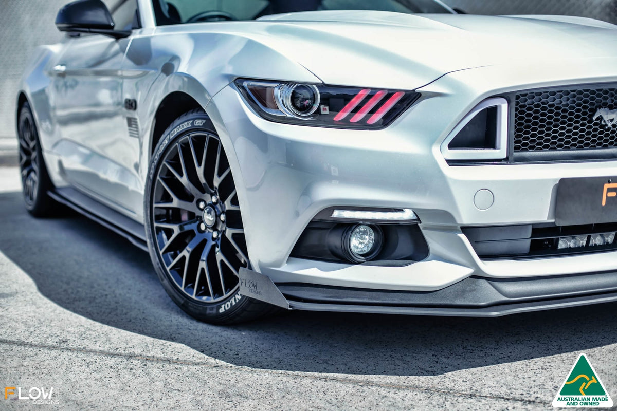 GT Mustang S550 FM Front Splitter Winglets (Pair)