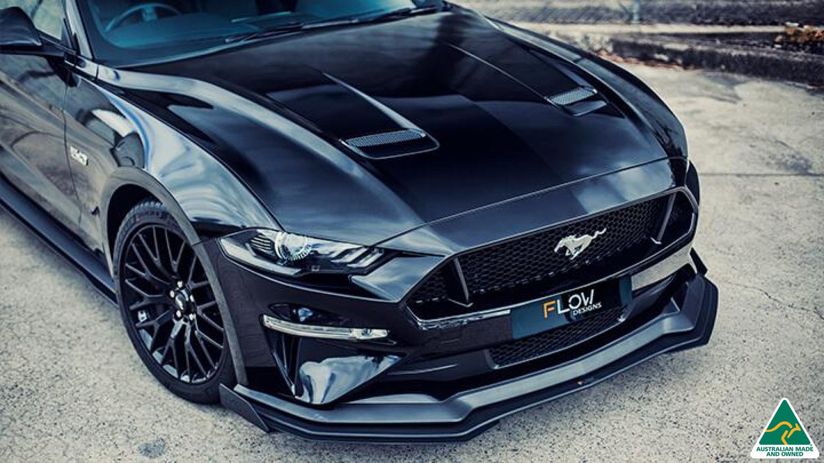 GT Mustang S550 FN Front Splitter Winglets (Pair)