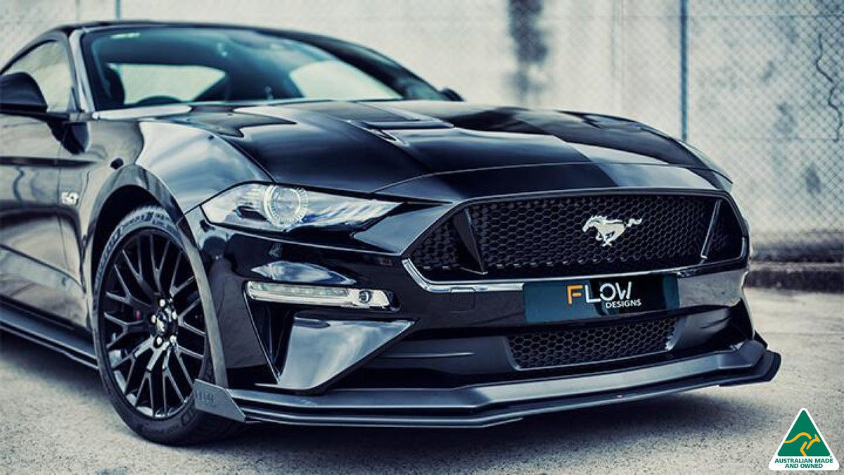 GT Mustang S550 FN Front Splitter Winglets (Pair)