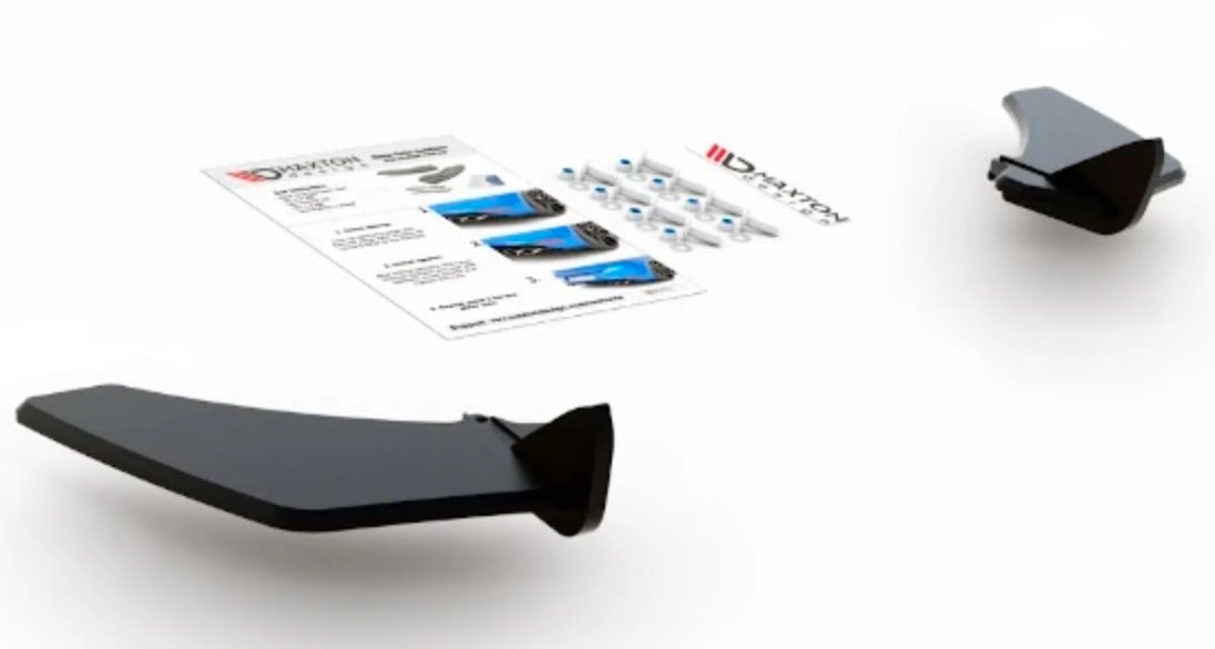 MAXTON DESIGN | Rear Side Splitters (VW Golf MK7 GTI) - ModsDirect