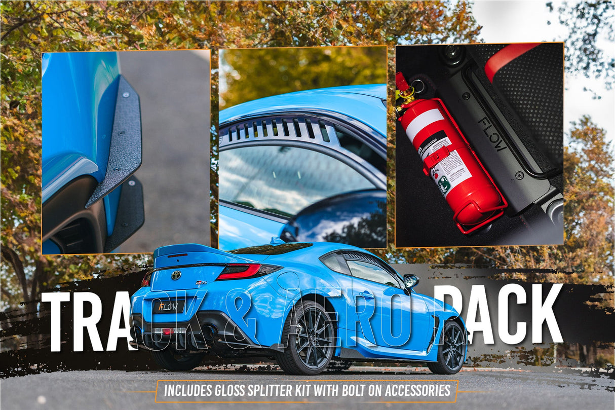 ZN8 GR86 Full Lip Splitter Set (GLOSS BLACK) - ModsDirect