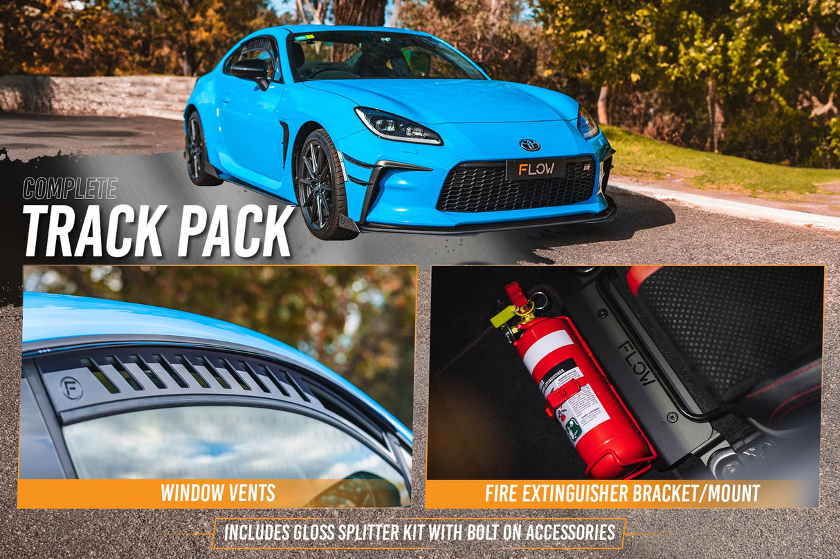 ZN8 GR86 Full Lip Splitter Set (GLOSS BLACK) - ModsDirect