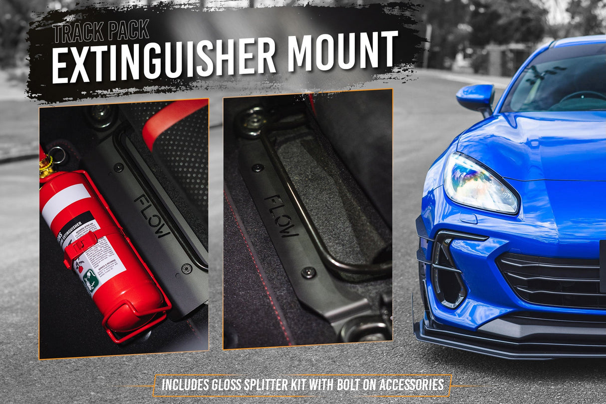 ZD8 BRZ STI Full Lip Splitter Set (GLOSS BLACK) - ModsDirect