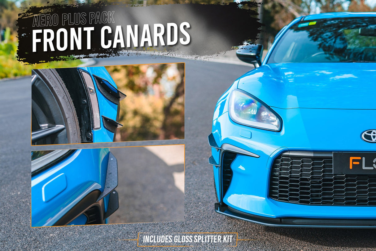 ZN8 GR86 Full Lip Splitter Set (GLOSS BLACK) - ModsDirect