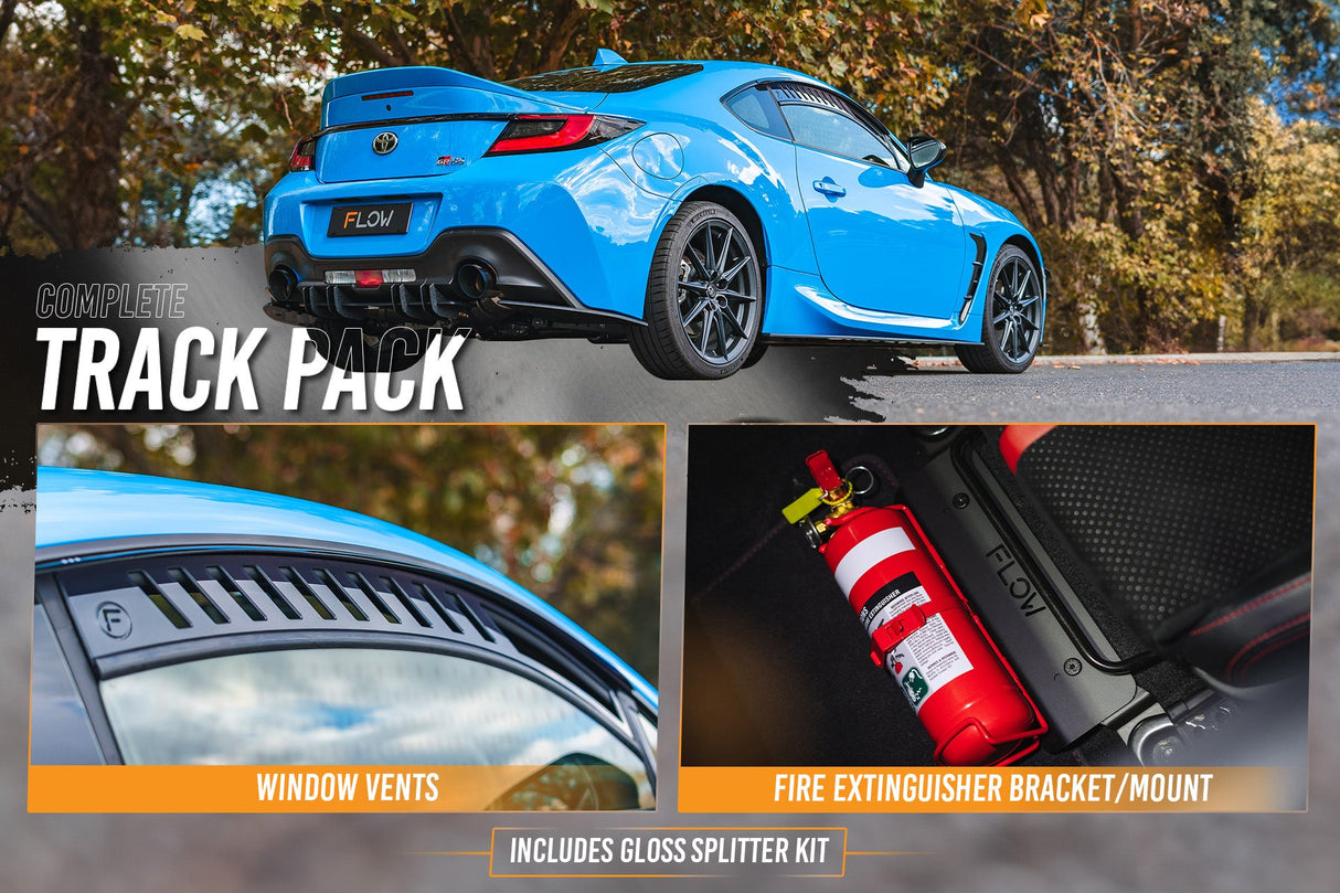 ZN8 GR86 Full Lip Splitter Set (GLOSS BLACK) - ModsDirect