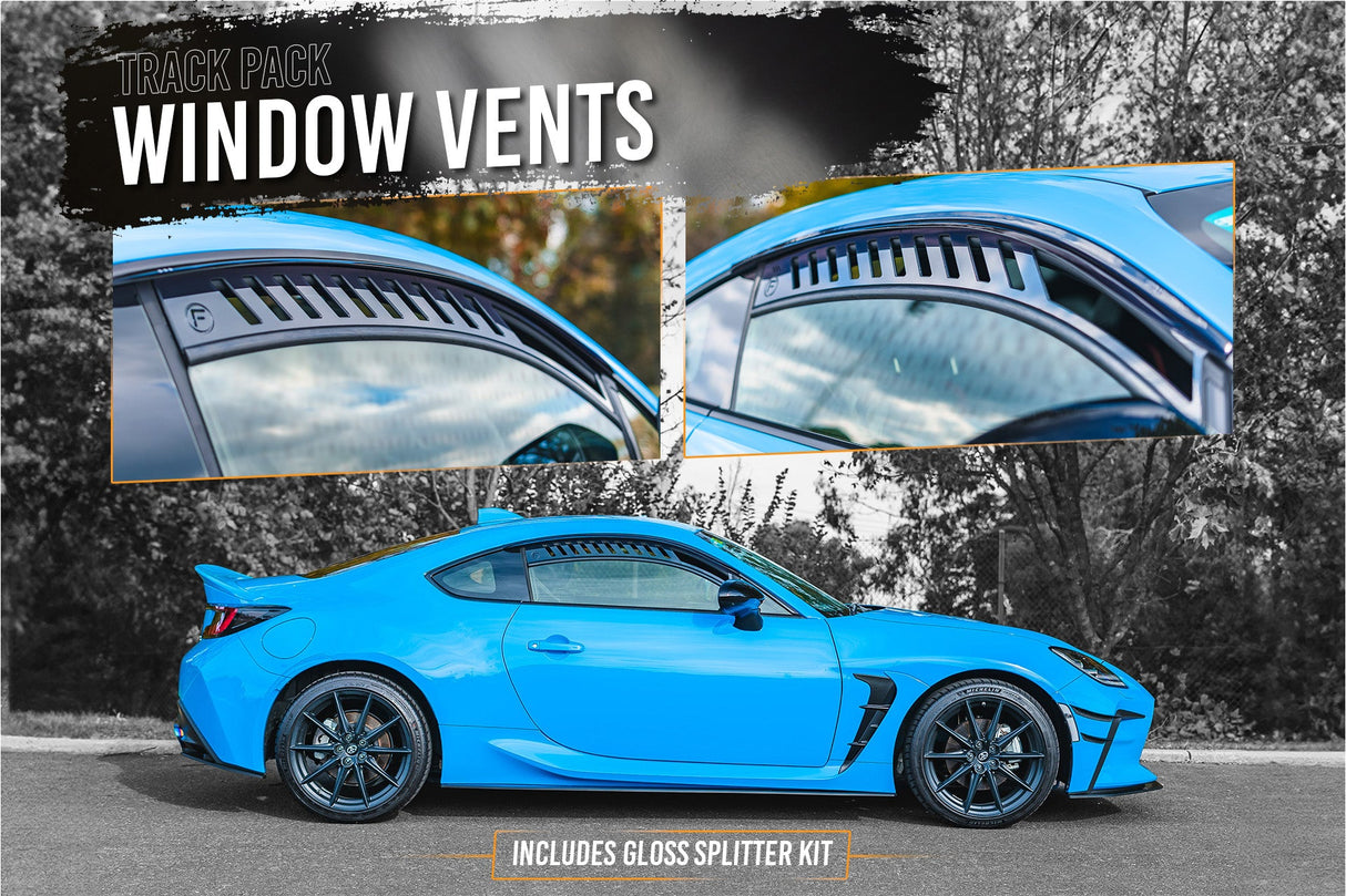 ZN8 GR86 Full Lip Splitter Set (GLOSS BLACK) - ModsDirect