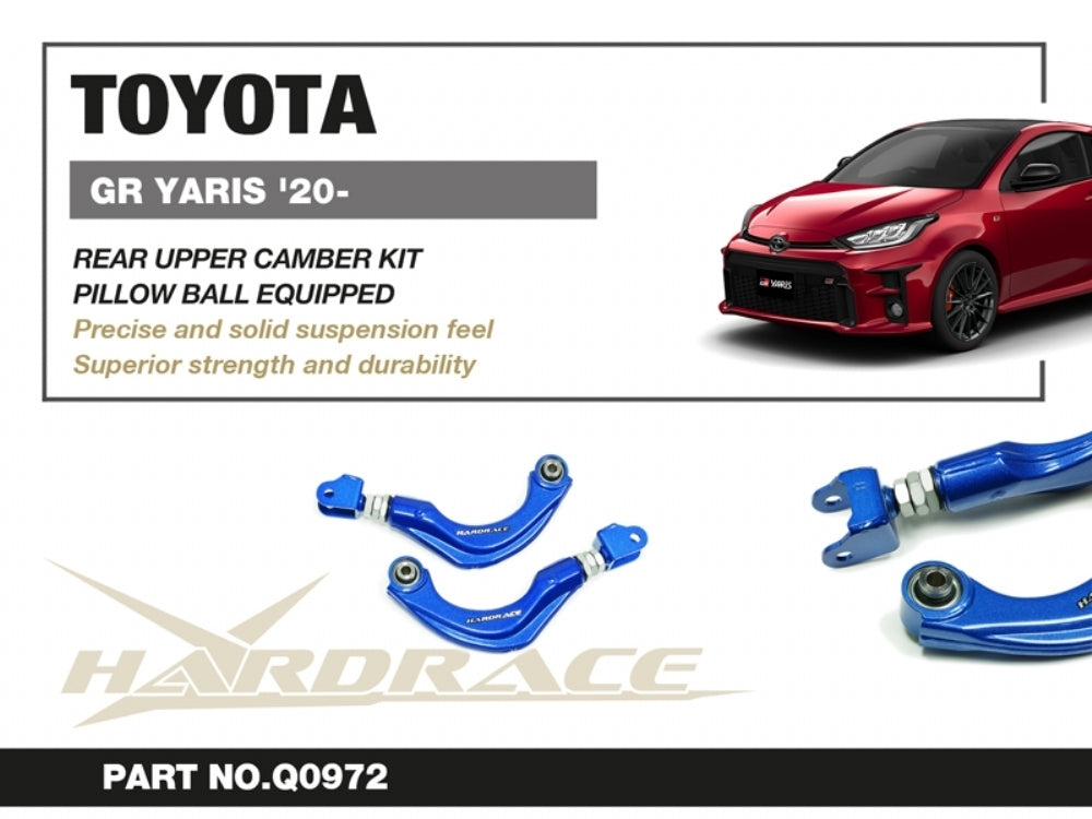 Hardrace | Rear Upper Camber Kit (Toyota Yaris GR XPA16R) - ModsDirect