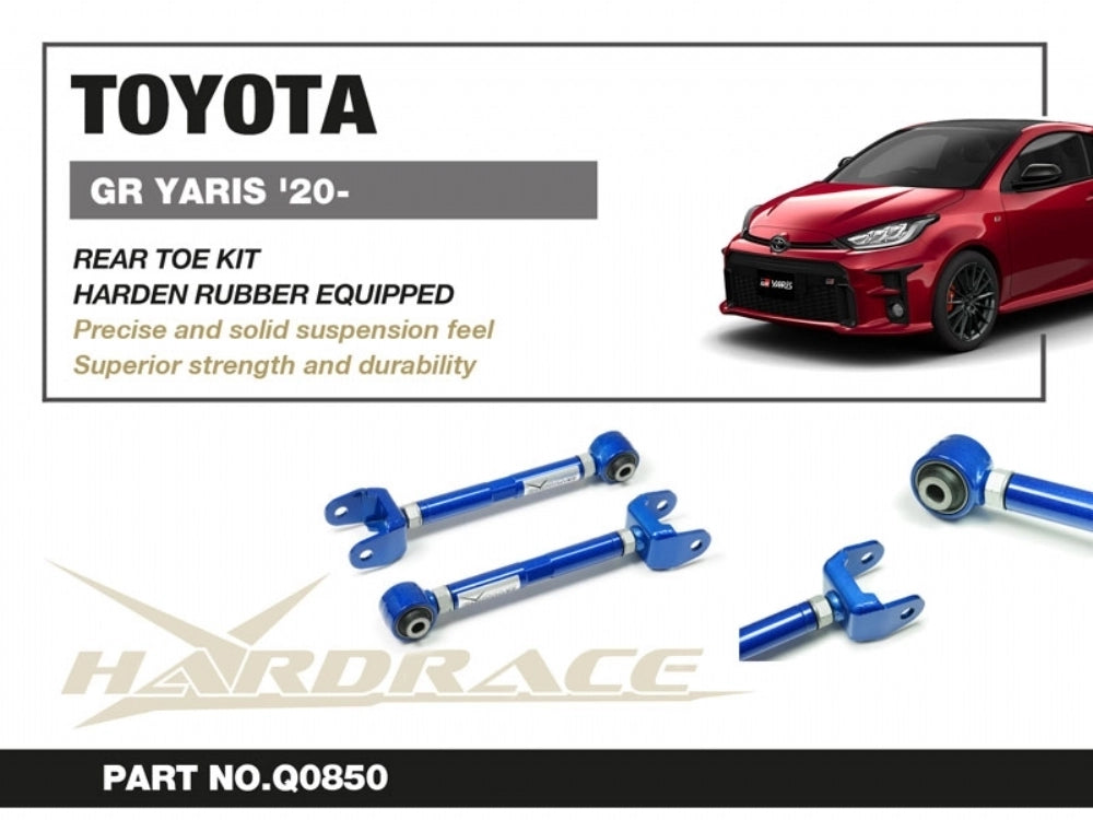 Hardrace | Rear Toe Kit W/Rubber Bush (Toyota Yaris GR XPA16R) - ModsDirect