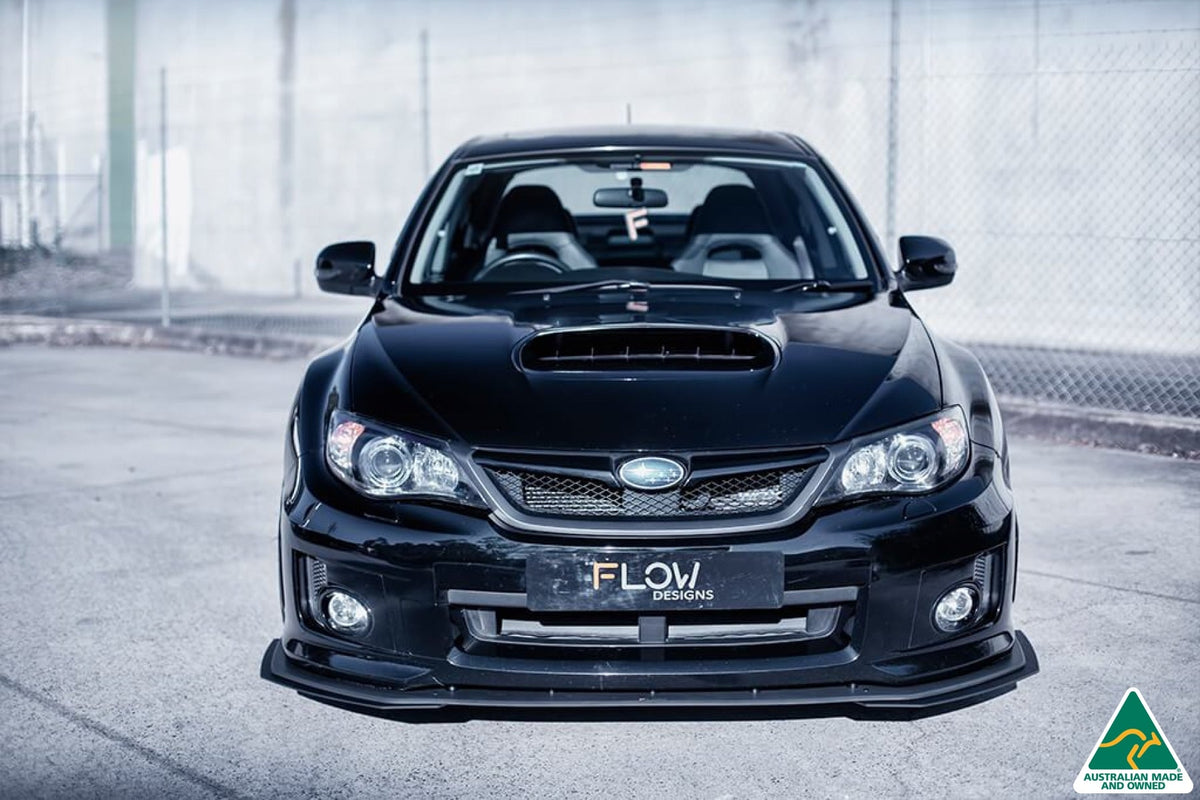 Impreza WRX / STI G3 Sedan FL Front Lip Splitter Extensions (Pair)