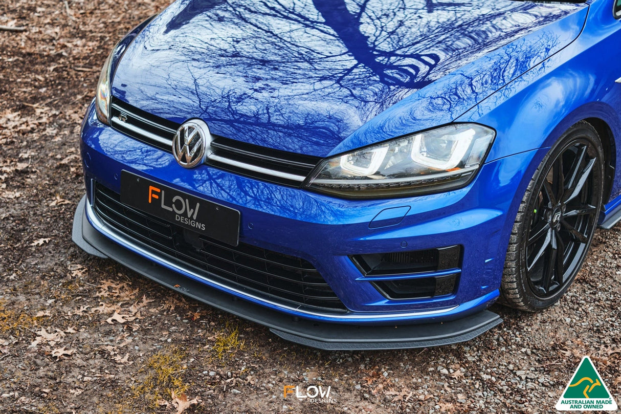 MK7 Golf R Wagon Chassis Mounted Front Lip Splitter V3 - ModsDirect