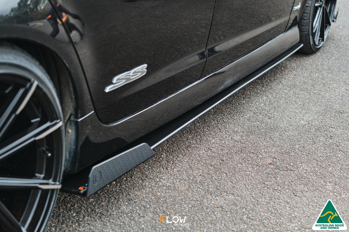 VE Commodore S1 Wagon Side Skirt Splitter Winglets (Pair)