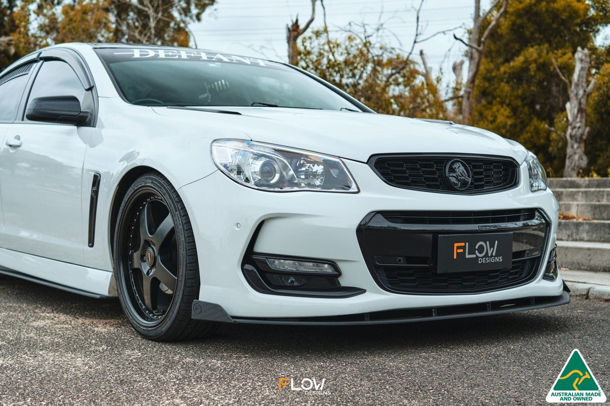 VF Commodore S2 Sedan Front Lip Splitter Winglets (Pair) - ModsDirect