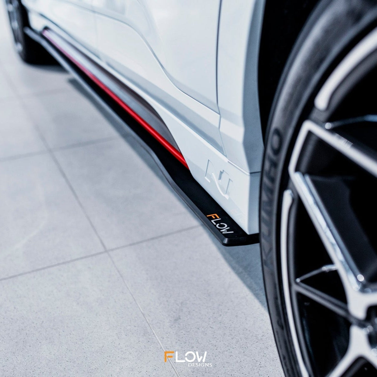 Hyundai Kona N Line Side Skirt Overlay 2024+ main image 0