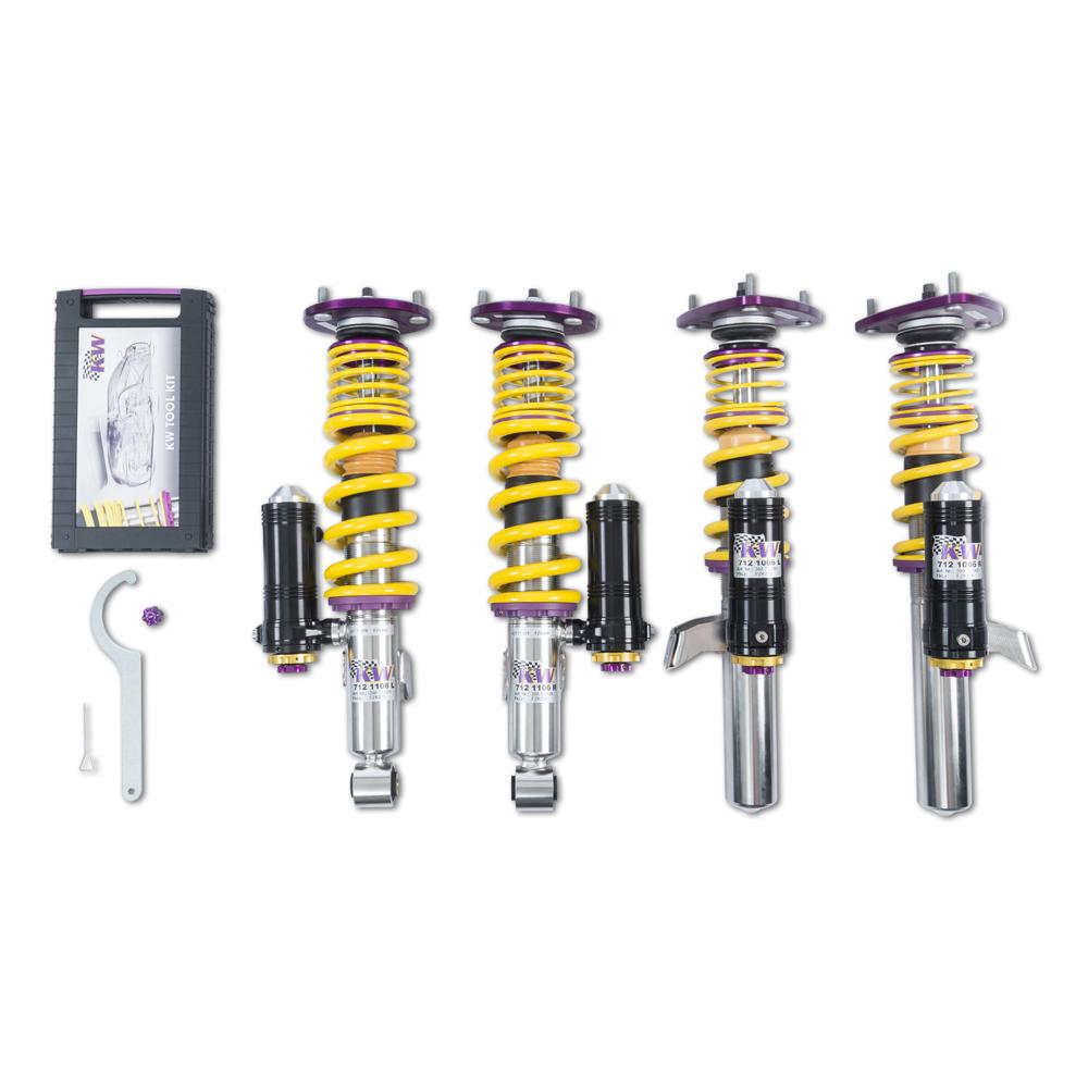 KW Coilover Kit V4 Clubsport for 03/1999+ Porsche 911 (996) w/ Top Mounts