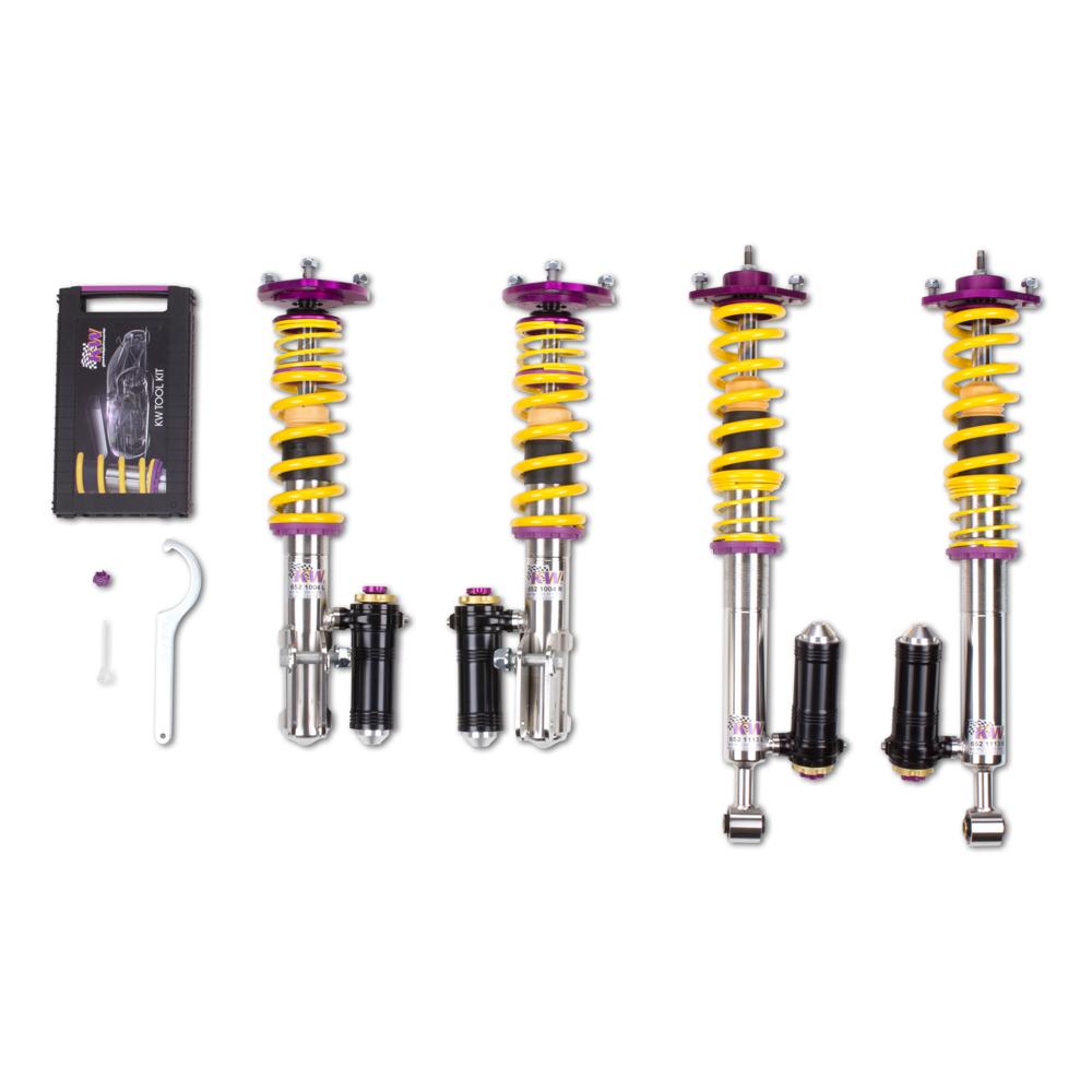 KW Coilover Kit V4 Clubsport for 03/2008+ Mitsubishi Lancer VIII (CYA, CZA) w/ Top Mounts