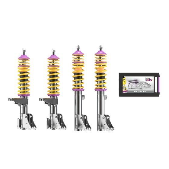 KW Coilover Kit V1 for 09/1990-12/1996 Audi Coupe (89, 8B) - ModsDirect
