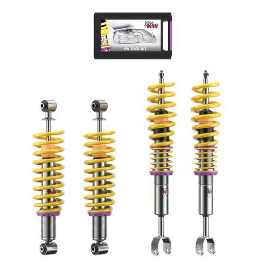 KW Coilover Kit V1 for 05/2000-09/2001 Audi A4 Avant (8D5, B5) - ModsDirect