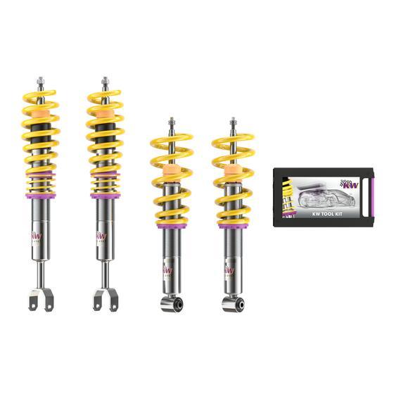 KW Coilover Kit V1 for 06/2002+ Audi A6 (4B2, C5) - ModsDirect